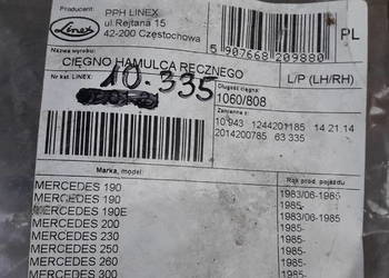 linka chamulcowa mercedes 190,200 ,230  230,250,300 linka chamulcowa mercedes 190,200 ,230  230,250,300