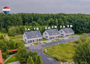 Na sprzedaż segmenty 109 m² w sąsiedztwie lasu