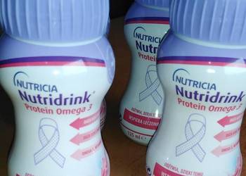 Nutridrink protein Omega 3 4x125ml truskawka malina