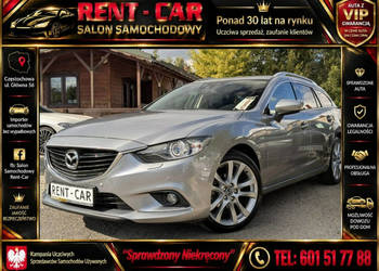 Mazda 6 2.2D*150PS*OPŁACONY*Bezwypadkowy*Skóra*Navi*Serwis*VIP GWARANCJA 2…