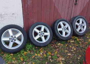 Alufelgi z oponami zimowymi 16 cali rozstaw 5x108