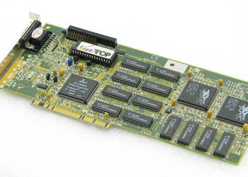 ViewTOP 3D Vulcan 3dfx Voodoo Rush AT25 Alliance 6MB EDO DRAM D-SUB PCI