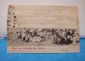 Stara pocztówka Mielno 1903r.