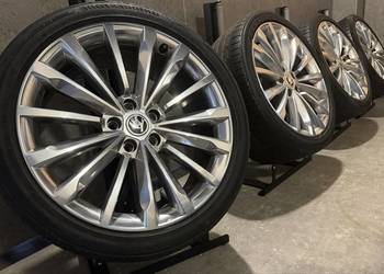 19 cali Skoda Superb OEM Octavia  Phoenix Trinity felgi koła komplet 5x112