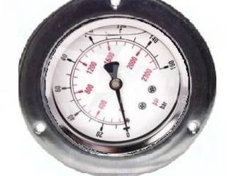 Manometr tablicowy tylny 160 bar 63 gwint 1/4"