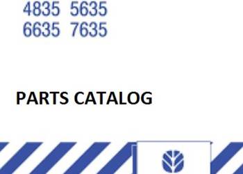 New Holland Ford 4835, 5635, 6635, 7635 katalog części PL