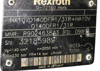 Rexroth HA10VO140DFR1 / 31R + HA10VO140DFR1 / 31R Pompa Hydrauliczna