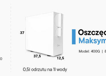 Odwrócona osmoza Midea MRO2489C-800G