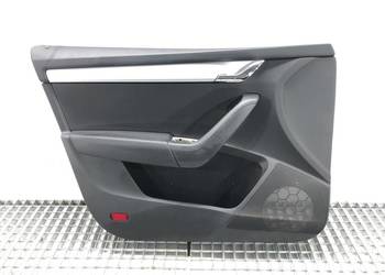 BOCZEK DRZWI LEWY PRZÓD SKODA OCTAVIA III Kombi TAPICERKA
