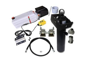 Hydraulika wywrotu 2m 520 5T 12V KIPRA + ZAWIASY [7243]