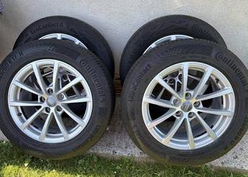 Oryginalne Koła Lato Continental Audi 225/60 R17 dot 2023 Rok