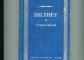 O istocie filozofii - Dilthey