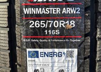 Nowe 2 szt Arivo Winmaster ARW 2 265/70 R18 116 S FR