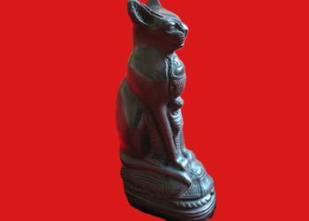 Kot z kobrą - bogini Bastet z Egiptu - 15 cm