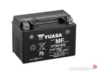 Akumulator motocyklowy YUASA YTX9-BS AGM 8,4Ah 135A