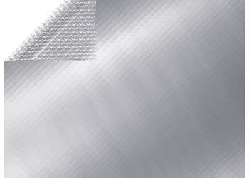Folia na basen srebrna 488x244 cm PE WM-93099
