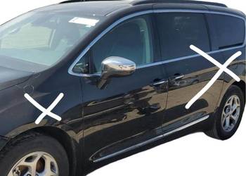 Drzwi lewa przednie kierowcy czarne PXR Chrysler pacifica 16-24
