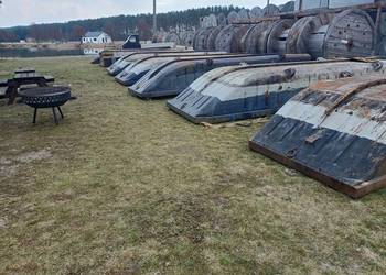 Pływaki pp64 pontony wojskowe houseboat pomost pływający dom 14 szt