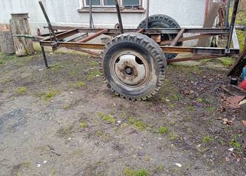 wóz przyczepa 1 osiowa sam