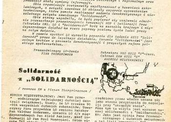 Kurier Międzystrajkowy 28 Pismo NSZZ Solidarność Szczecin