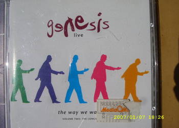 $ ROCK plyta CD; GENESIS LIVE--THE WAY WE.