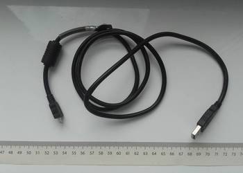 Kabel USB microUSB CBL034U, 115cm, gruby czarny, używany