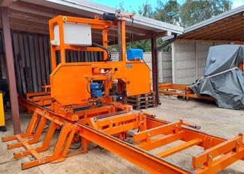 Trak taśmowy Wirex * Hydraulika * Komputer (wood-mizer)