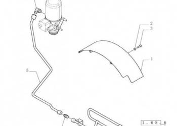 New Holland T6010 Rurka sztywna 16.00mm od 87702803