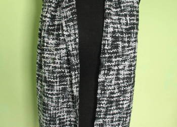 Szal - ciepły na zimę - Normalny rozmiar - 30 x 165 cm  Wełna angora