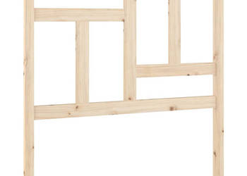 Wezgłowie łóżka 955x4x100 cm lite drewno sosnowe WM-818950