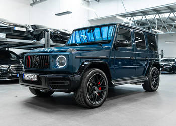 Mercedes G 63 AMG Ocean Blue. G Manufaktur. Specyfikacja 1.15 mln. Faktura…