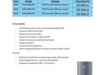 Pompa ciepła Daikin ALTHERMA 3M zasobnik CWU 200l Ferolli - montaż