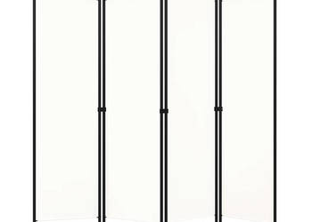 Parawan 4-panelowy biały 160 x 180 cm WM-320706