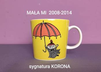Muminki KUBEK Moomin Arabia - MAŁA MI z naklejką, sygn. KORONA 2008-14