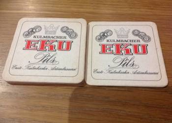 Stara Podkładka pod Piwo KULMBACHER EKU Pils - 5 szt