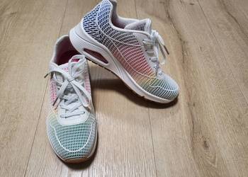 Niepowtarzalne, multikolorowe buty (sneakersy) Skechers, rozm. 38