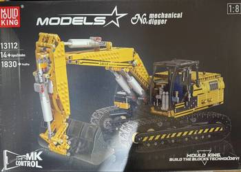 Mould King koparka, klocki techniczne 1830 klocków