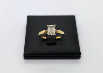 Złoty pierścionek próby 585 - 2,09g (Rozmiar 16)