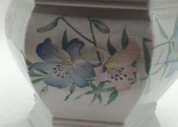 Doniczka osłonka sześciokątna letnie lilie ROYAL