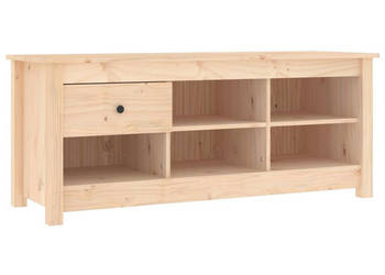 Szafka na buty 110x38x455 cm lite drewno sosnowe WM-814594