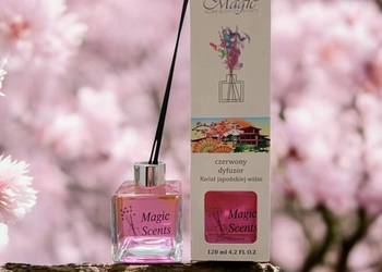 KWIAT JAPOŃSKIEJ WIŚNI Zapach do pomieszczeń,odświeżacz z patyczkami 120ml