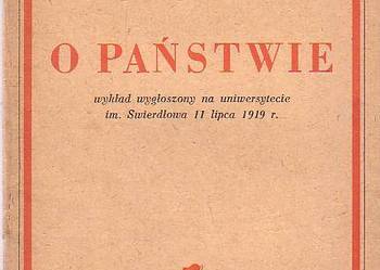 (6254) O PAŃSTWIE (BIBLIOTEKA KLASYKÓW MARKSIZMU) – W.I. LEN