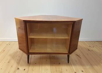 Barek obrotowy witryna komoda retro vintage PRL
