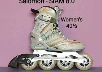 Rolki Salomon SIAM 8.0 dla kobiet  - rozmiar 40⅓ - koła 90 mm [R61]