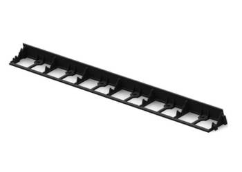 Obrzeże ogrodowe 45 mm obrzeże trawnikowe border 100 cm x 4,5 cm czarny