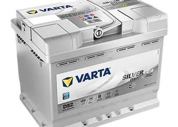Akumulator VARTA Silver Dynamic AGM D52 60Ah 680A