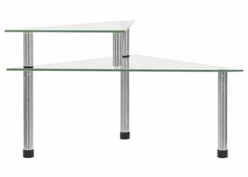 vidaXL Półka kuchenna, przezroczysta, 49,5x35x19 cm(SKU:249525)