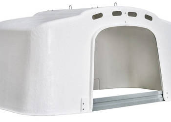 Domek dla cieląt pojedynczy CalfOTel XL-10 z progiem z uchwytami transport…