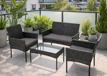TYLKO 479 zł WYSYŁKA W CENIE - NOWY zestaw meble ogrodowe, LUX design, czar