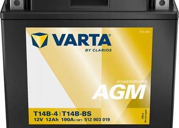 Akumulator Varta T14B-BS 12V 12Ah 190A
